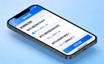 Telegram纸飞机中文版新版隐私与安全设置界面截图，展示清晰的分类模块和开关选项